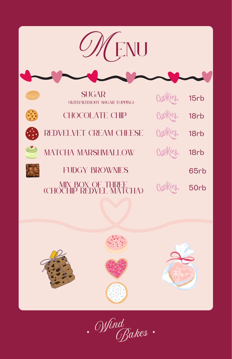 wndyjulia's tweet photo. halo semuanya 🥰

klu ada yg suka ngemil Soft Cookies atau Fudgy Brownies boleh cek IG @wind_bakes yah ☺️

khususnya daerah makassar, yg mau pesan boleh DM atau kunjungi IG dan chat wa yah 😇🙏🏻 https://t.co/XEmu35JtEK