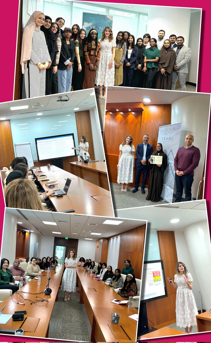 👷‍♀️ ASHRAE Falcon Chapter in collaboration with Trane Technologies hosted a 'Women in Engineering HVAC workshop', empowering future leaders with skills &amp; insights!

Led by Remy Moussa, the session covered HVAC fundamentals, best practices &amp; career growth.✅️

#HVAC #ASHRAE #UAE