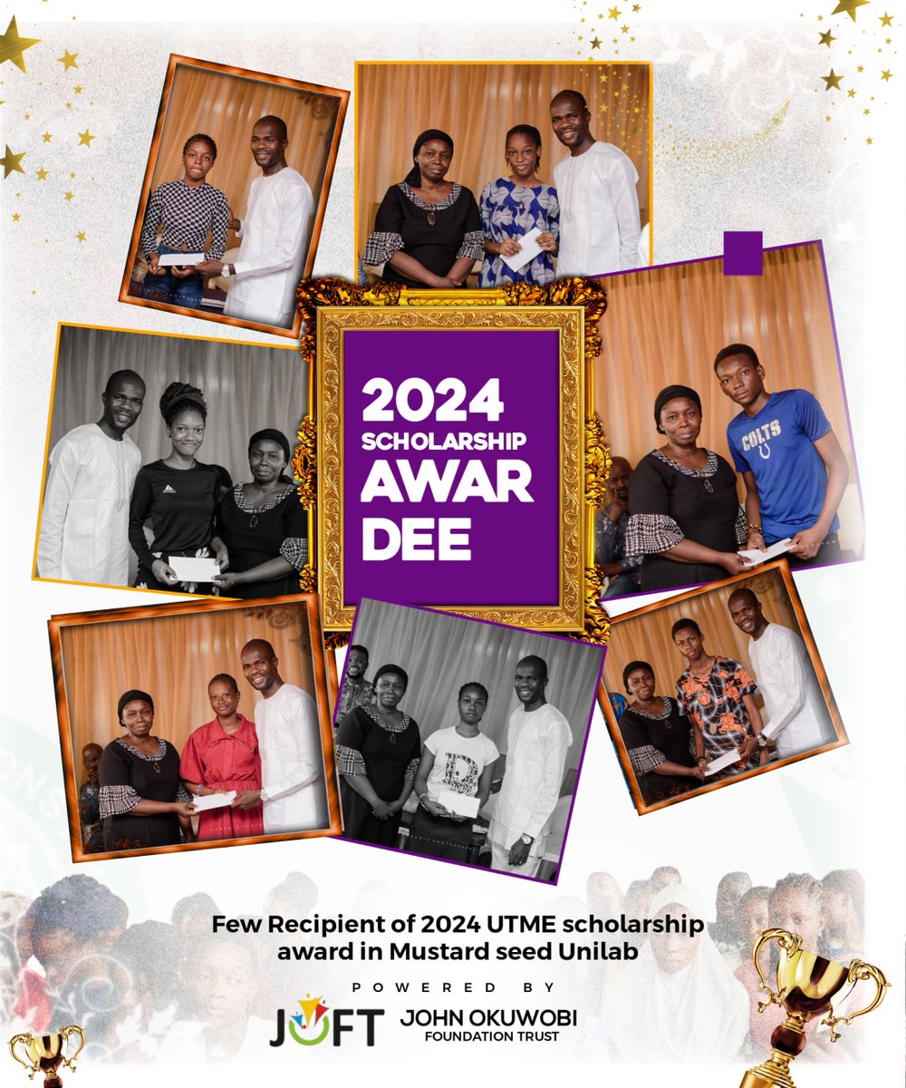 A key part of the JOFT project is empowering the youth through education. Last year, we took a step towards this goal by purchasing 20 UTME forms. 
This year, we’re going even bigger!!!

#JOFT
#Education