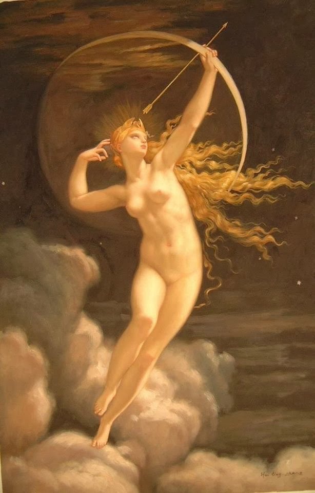 Jules Louis Machard - Selene