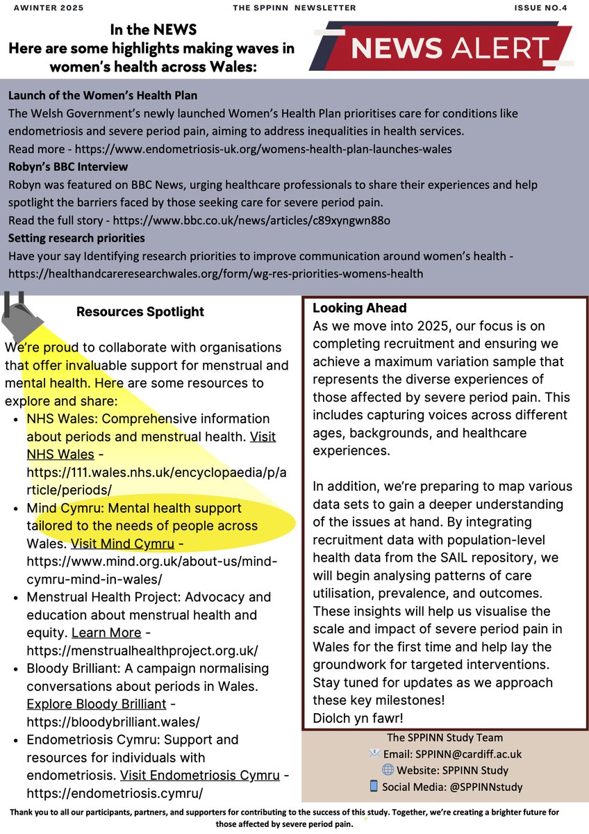 Severe Period Pain is Not Normal (SPPINN) Study tweet media