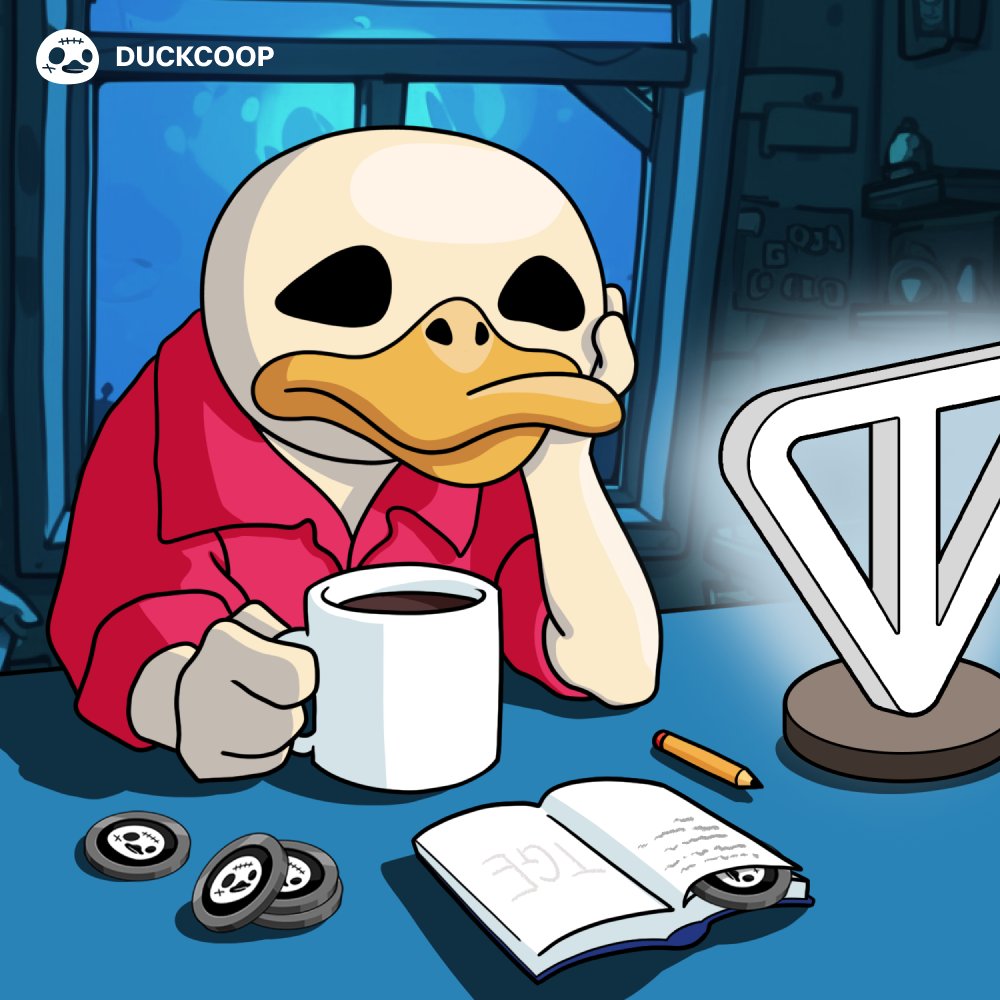 Patience, duckies! Good things take time, and we’re working tirelessly behind the scenes every night! 💪🔥

Get your coffee ready and earn more $DUCKS because when the listing hits, you’ll want to be loaded! 🫡

🎮 Gaming, Events, FREE $DUCKS: t.me/duckscoop_bot/…

#DuckCoop