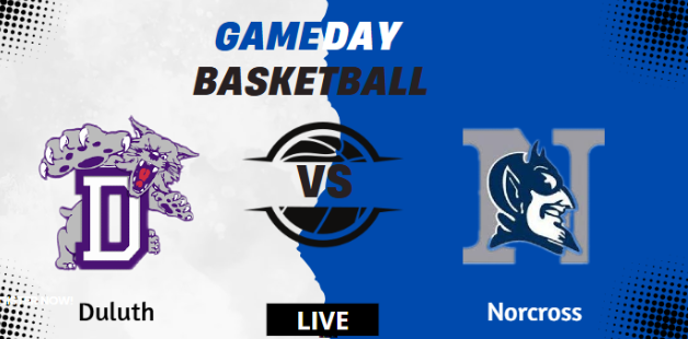 🏀 Duluth vs Norcross
📺 livesteam: bit.ly/3ZmsfOi
📅 Today
⏰ 7pm.

<a href="/DuluthHighHoops/">DuluthHSBoysBasketball</a> <a href="/NHS_Bluedevils/">NHS Blue Devils</a> <a href="/KendaleBrownII/">Kendale</a> <a href="/ShepardSmedlund/">Shepard Smedlund</a> <a href="/CoachThompson25/">Jamie Thompson</a> <a href="/dquill_osbey/">D’Quill Osbey</a> <a href="/_connorlangford/">Connor Langford 2026 QB</a> @DumassLand58248 <a href="/justus_fitz01/">Justus Fitzgerald</a> <a href="/ClantonLuke/">Coach Ashley Luke Clanton</a> <a href="/Dillonkmohammed/">Dillon Mohammed ‘25 QB</a> <a href="/DavidCulbreath/">The_DavidCulbreath-Martin</a>