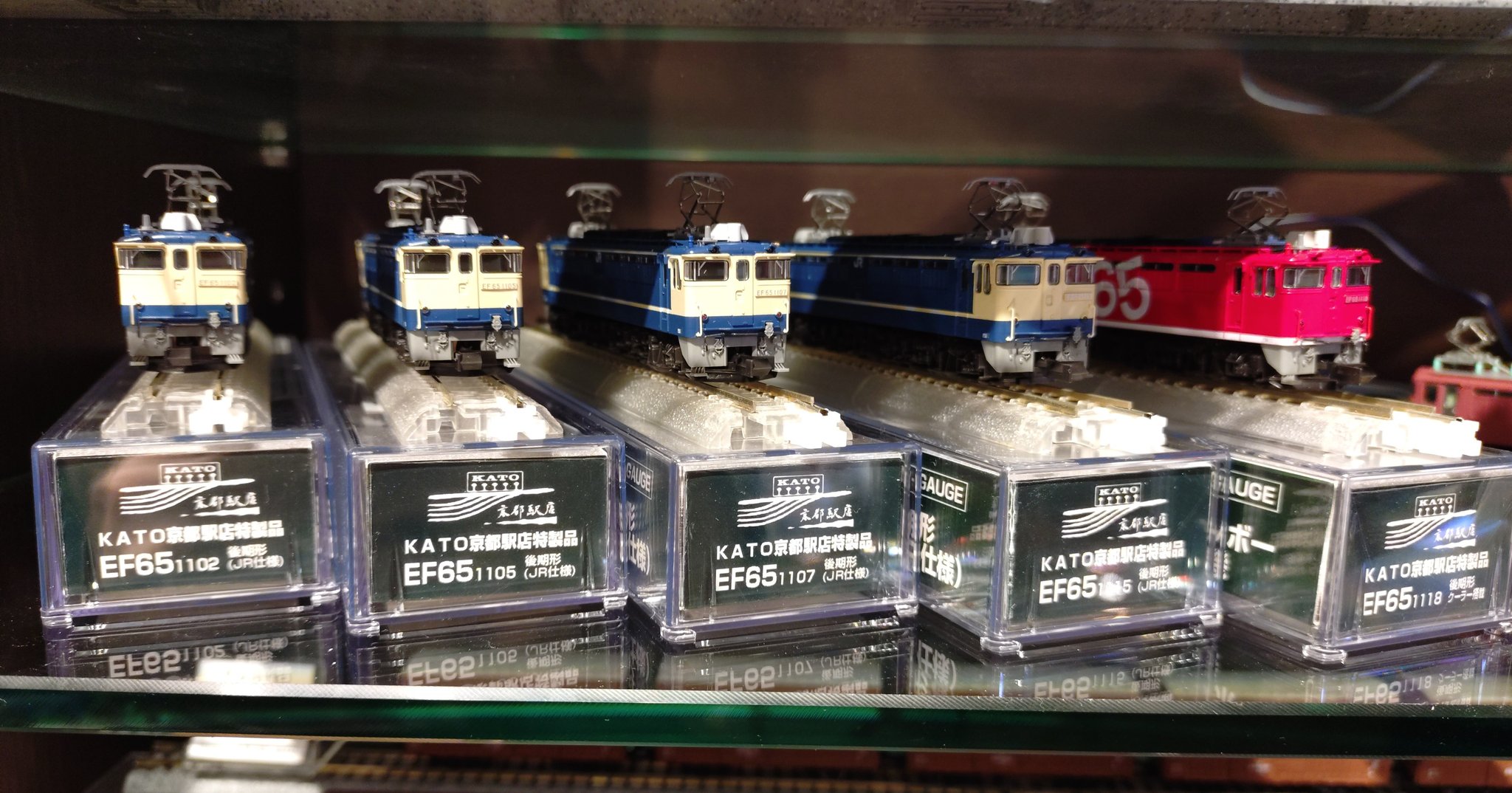 KATO 京都駅店特製品 EF65 1000 後期型 JR仕様 クーラー付 KATO鉄道模型オンラインショッピング EF65 1000 後期形（JR仕様