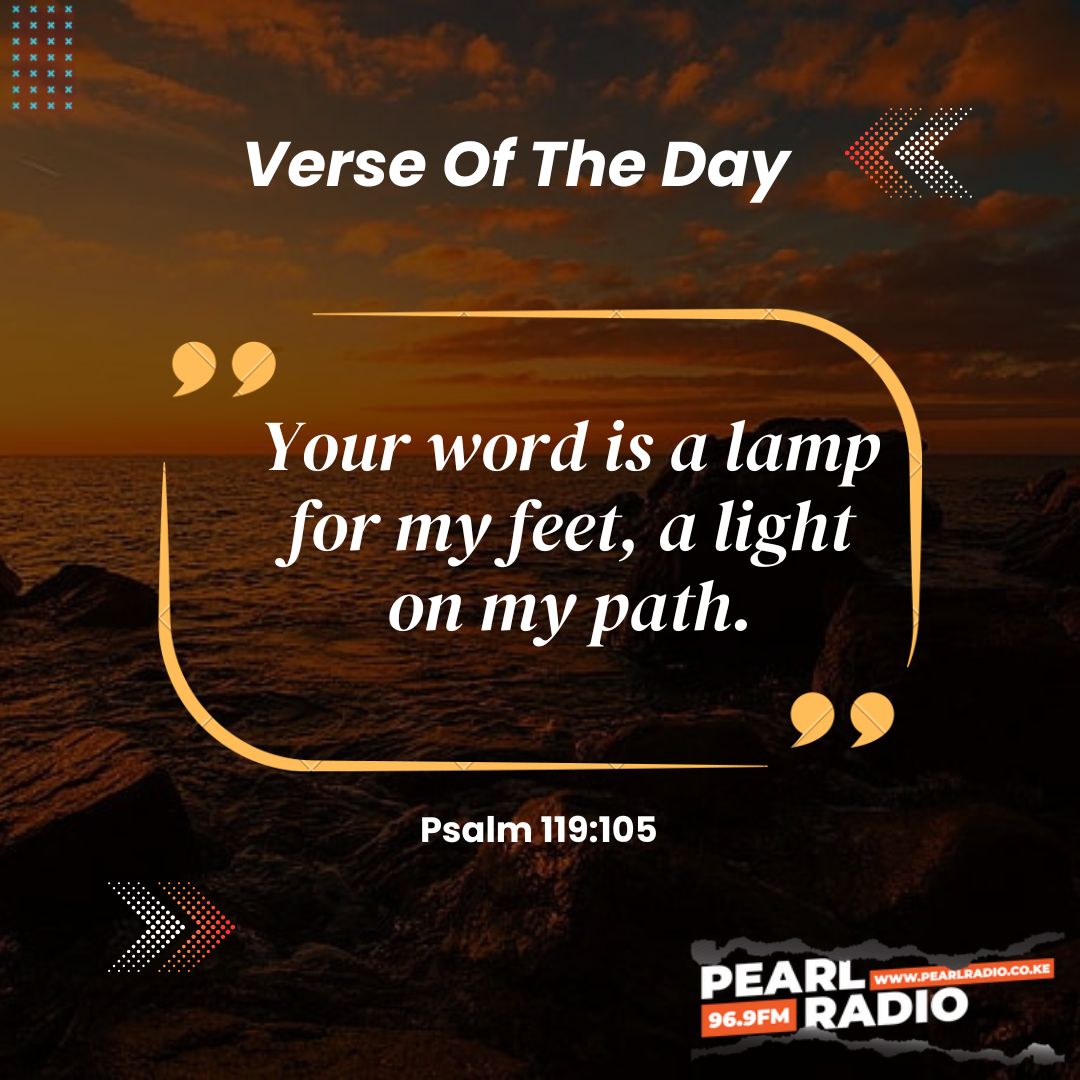 PearlRadioKe's tweet photo. Verse Of The Day
Psalms 119:105

#PearlRadioKe https://t.co/K0ijFs0N9Z