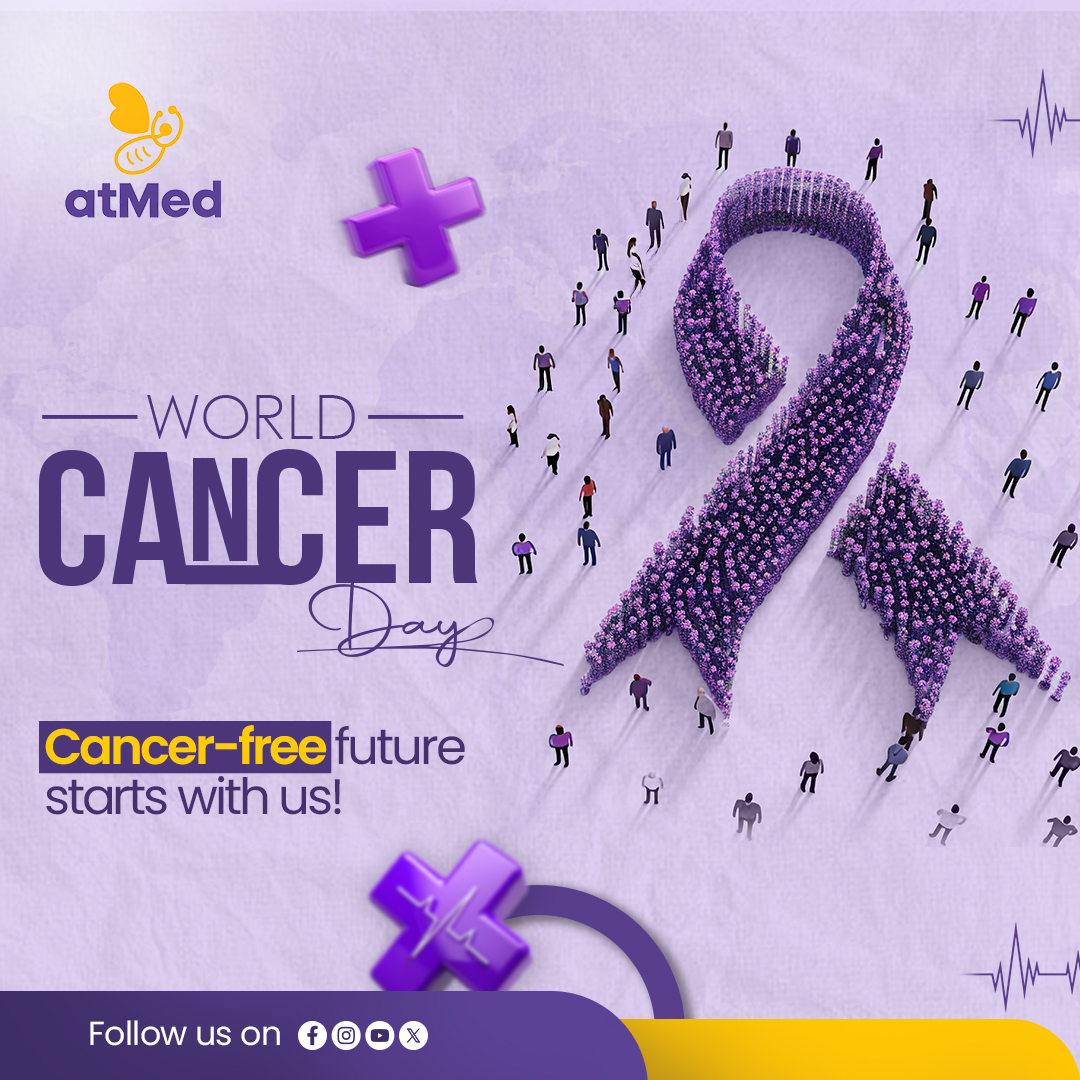AtmedHeathcare's tweet image. Together, we can make a difference in the fight against cancer. A cancer-free future begins with awareness, support, and action. 

Let’s stand united for a healthier tomorrow. 💯

#WorldCancerDay #HopeInUnity