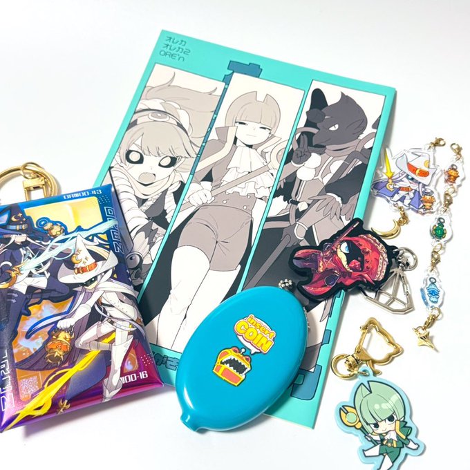 ちまちま作ってたオレカのグッズとか本とかをBOOTHに登録したよん🎶
見てね🎶
↓
https://t.co/QfY4faoX1p

ショタとかオスばっかでてくるエロ本もシークレット出品であるよん🎶
買ってね🎶
↓
https://t.co/Smg6qod9EW 