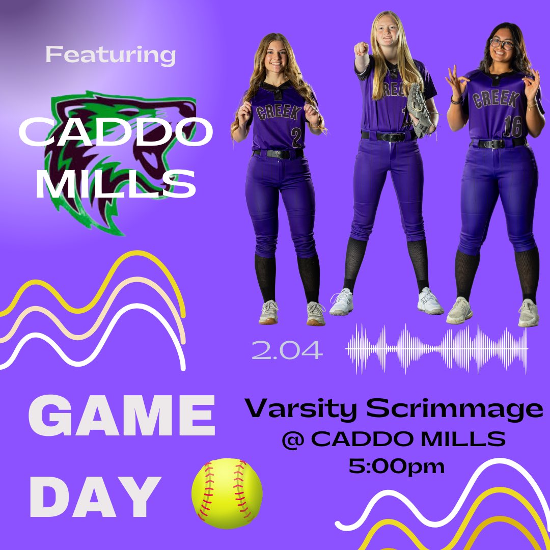 🚨V Scrimmage Day!🚨

🗓 2/4
🕧 V- 5:00pm
🆚 Caddo Mills
📍 Caddo Mills, TX
🏟 Fox Softball Field