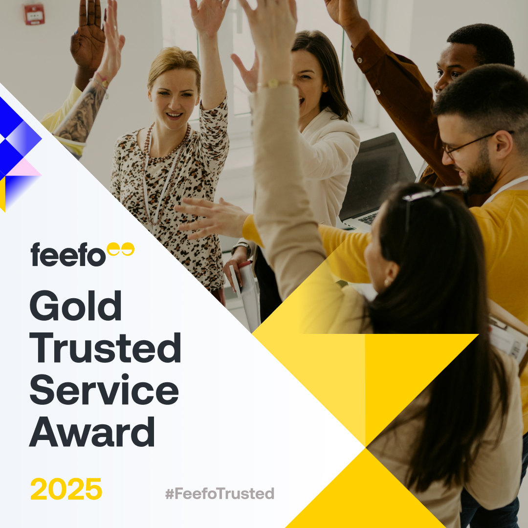 We’re proud to announce we’ve won the <a href="/Feefo_Official/">Feefo</a> 2025 Gold Trusted Service Award! 🏆⭐ This reflects our customers’ confidence in us and our team’s hard work every day. A huge thank you to everyone who shared their feedback this year! #FeefoTrusted