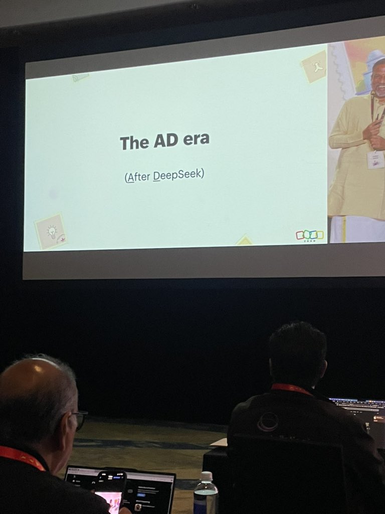 dealarchitect's tweet photo. @svembu of @Zoho has always been one of the best tech analysts  out there 

Kicking off

#ZohoDay25 https://t.co/59lLxHE55k