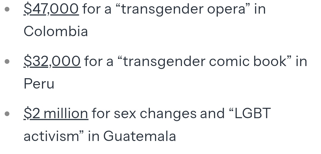 2 Million $ USAID for gender change surgery &amp;LGBT propagandaon Guatemala!!!
They haveadw clowns out of American tax payers!
<a href="/elonmusk/">Elon Musk</a>