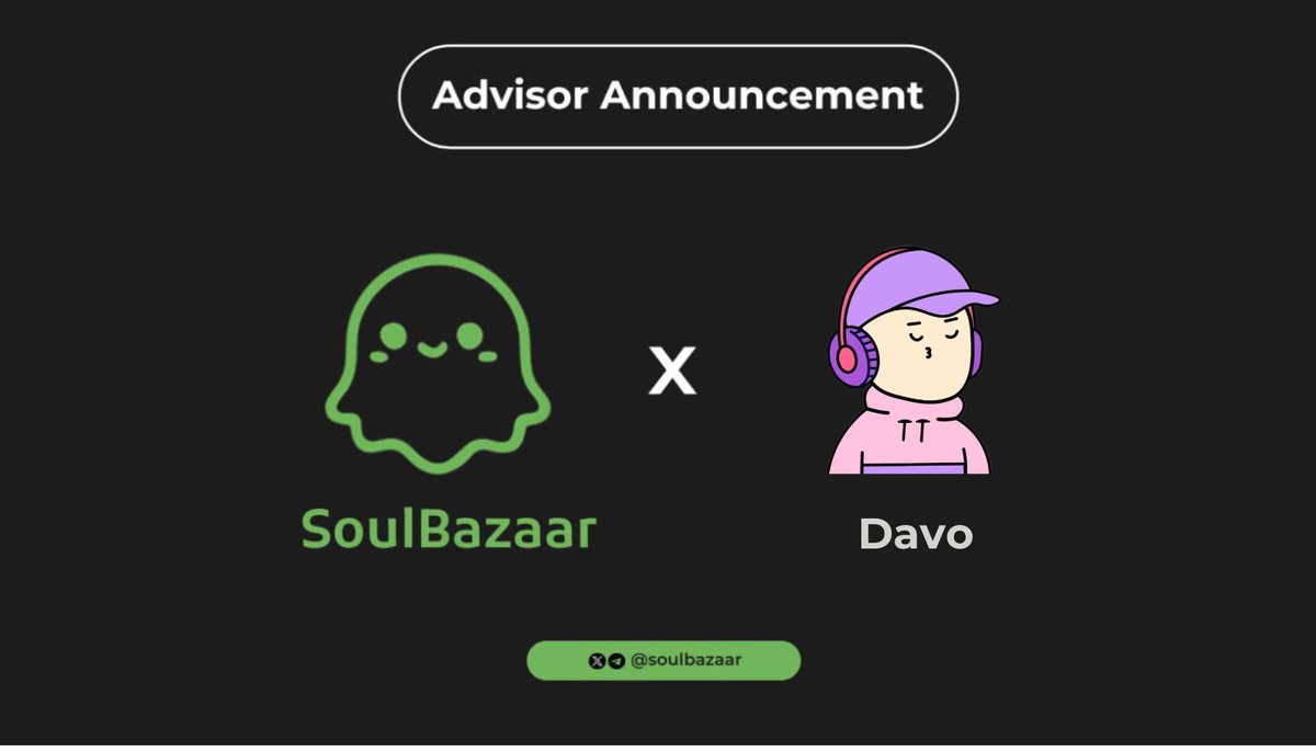 LetsAgentAI's tweet image. 📢 We’re excited to welcome Davo (@stefda) as the Lead Developer for SoulBazaar!
- 20 years of Web2 development
- 10 years in machine learning & AI
- 4 years as CTO
- winner of a Web3-hackathon
Davo's vision:
"AI agent this, AI agent that... we're overwhelmed with ideas. AI…