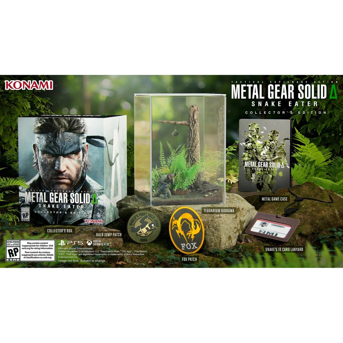 Wario64's tweet photo. METAL GEAR SOLID DELTA: SNAKE EATER Collector's Edition (PS5/XSX) up at GameStop ($199.99) https://t.co/UzOnBjguA1 #ad https://t.co/9pJZdHhgER