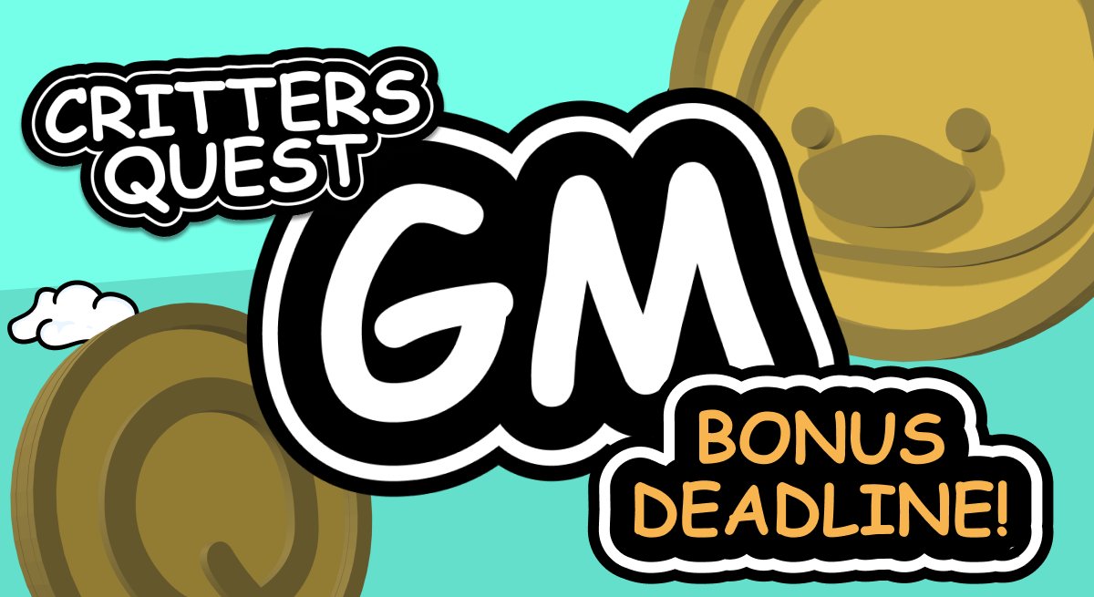 GM LEGENDS! IMPORTANT BONUS REMINDER

100 XP + 1000 $QUEST bonus requires:
- Active staking status
- Not in unstaking period
- Cancel any unstaking by 7PM EST today

CHECK YOUR STATUS NOW, DONT MISS OUT!