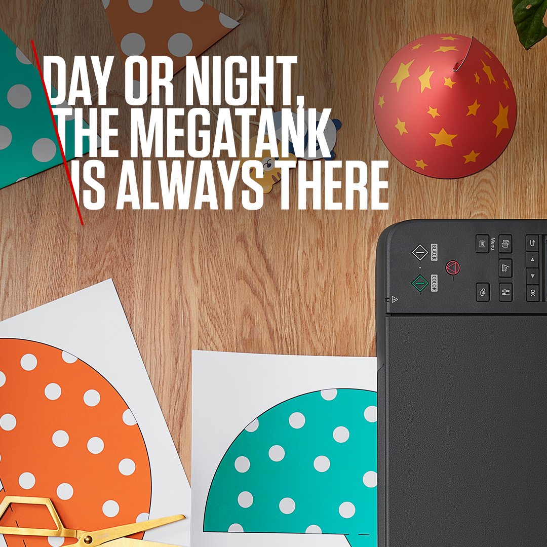 CanonRSA's tweet image. It’s 9pm and there’s a science project due tomorrow? 😅 Lessen the load with a MegaTank printer. Save on time, money… and stress.​
Discover more here: canon.co.za/printers/refil… 
#CanonRSA #MegaTank #MegaTankPrinter #BackToSchool