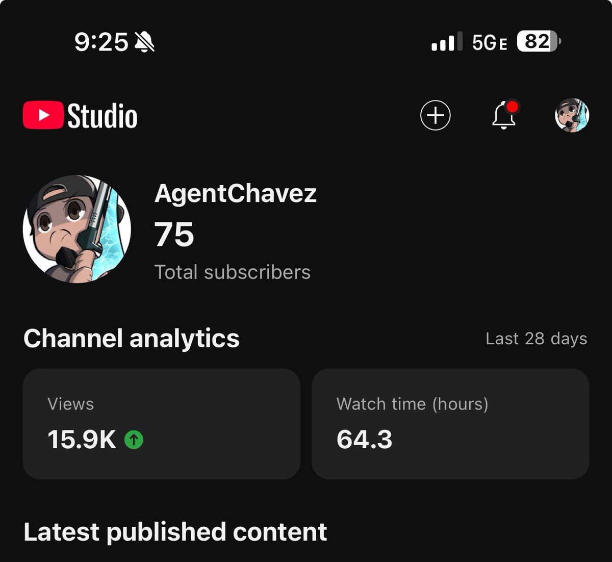 AgentChavez_'s tweet photo. I usually have more traction on TikTok 

But YT shorts algorithm Has blessed us this week with a 15k viewer increase  🙏 

https://t.co/mNlNyuRvAK
We hit 130k lifetime views! Not so scared to lose TikTok anymore 

If you have a little time help me reach my 100sub goal on YT! https://t.co/Uj6WZwjbPQ