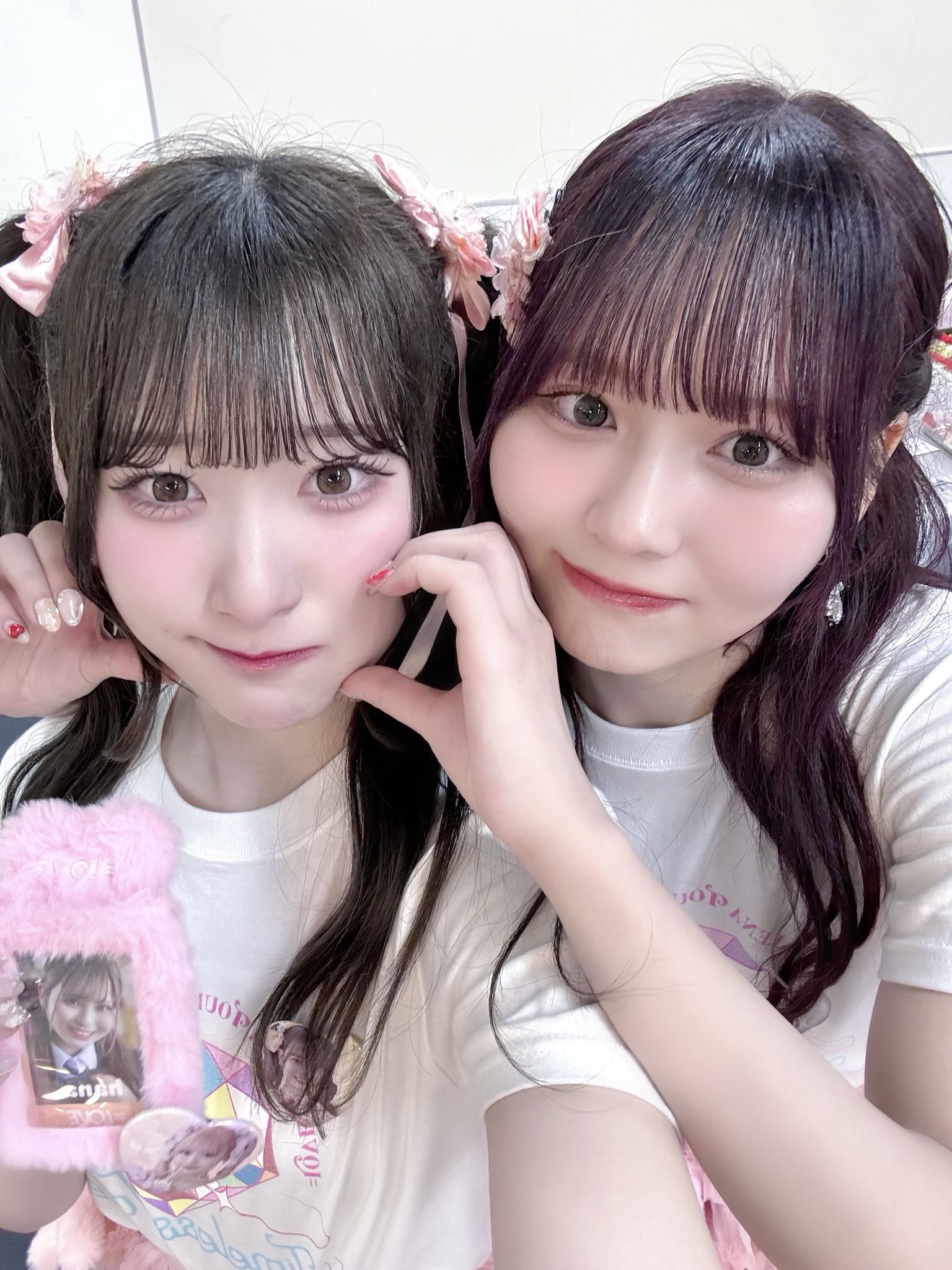 【24時間以内発送】＝LOVE 大葉花菜　齋藤樹愛羅　ハンドパペット 24時間以内発送】＝LOVE 大葉花菜 齋藤樹愛羅 ハンドパペット