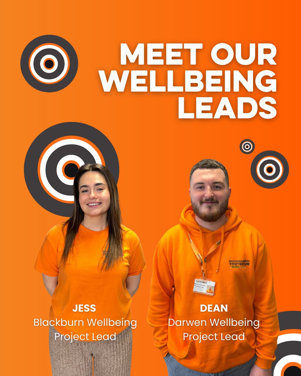 It’s Children’s Mental Health Week! 🧠

Meet Jess &amp; Dean, our Wellbeing Leads! Whether you need support, advice, or just a chat, they’re here for you. 🧡 

Remember, our team is always happy to listen—you’re never alone! 💬✨

#HealthAndWellbeing #WellnessZone #Blackburn #Darwen