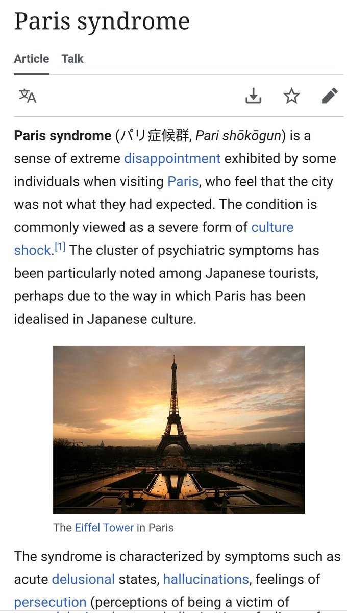<a href="/RadioGenoa/">RadioGenoa</a> Paris syndrome in practice!