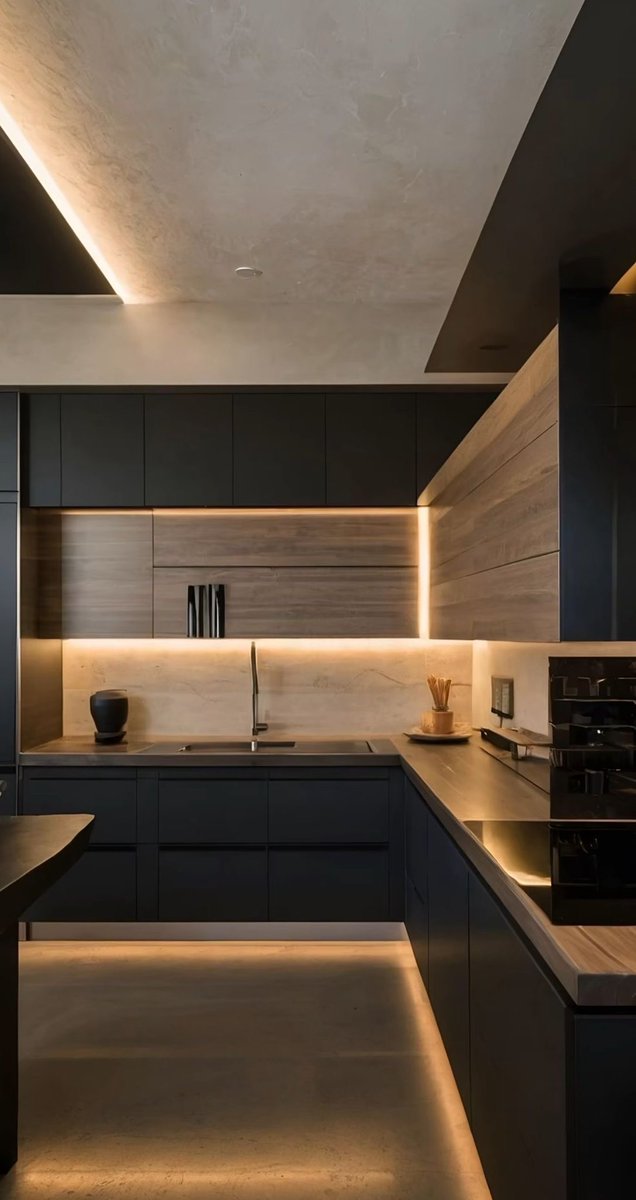 Modern kitchen.