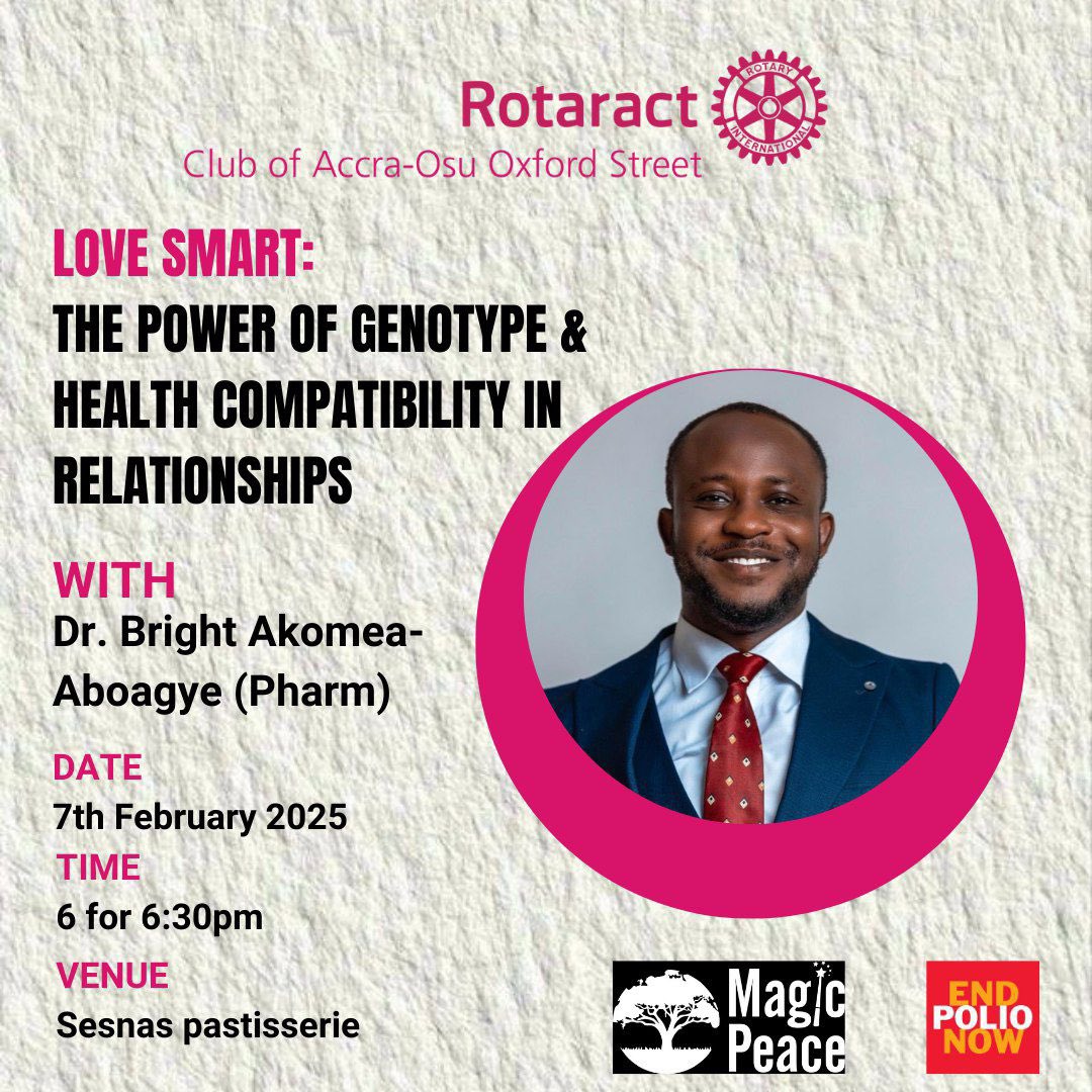 Welcome to the *Month of Love*😍

When choosing a life partner, love ❤️and emotional connection 🫂are important—but so is genetic compatibility which can impact the health of future children👶🏿 and create lifelong challenges for the family. 

Join us in discussion this Friday 🤗