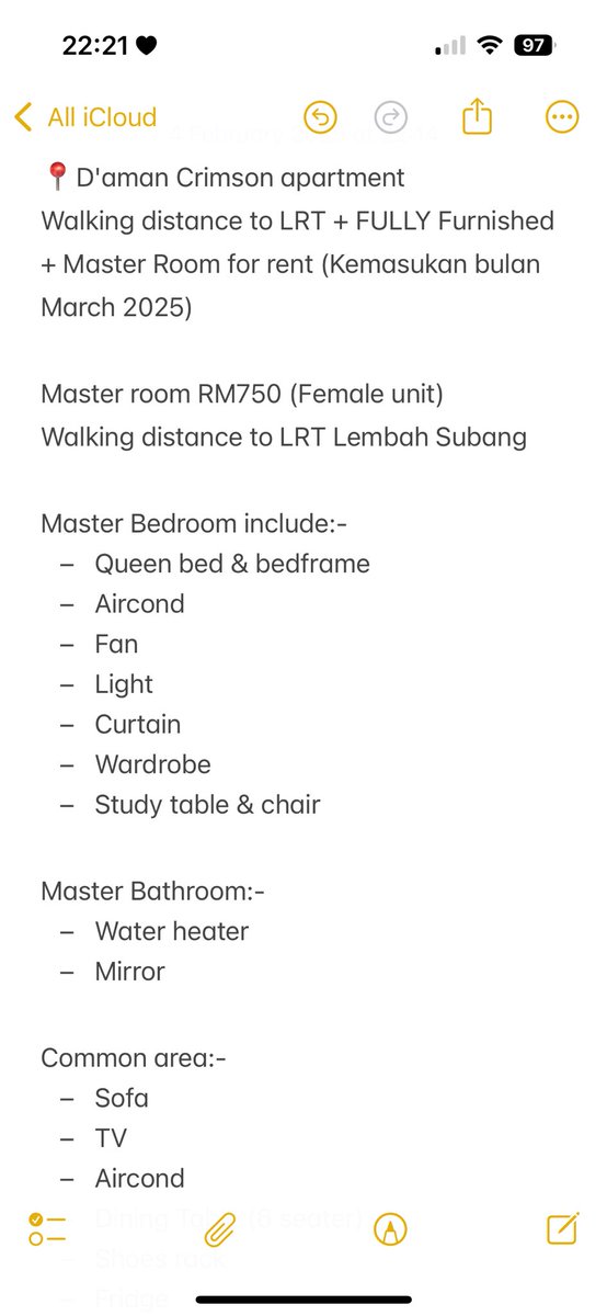 NazifaNazirah's tweet photo. #biliksewa #biliksewamurah #biliksewaPJ #biliksewaKL #biliksewaSubang #biliksewaaradamansara #roomrent #roomrentalkl https://t.co/niRF1HVMrj