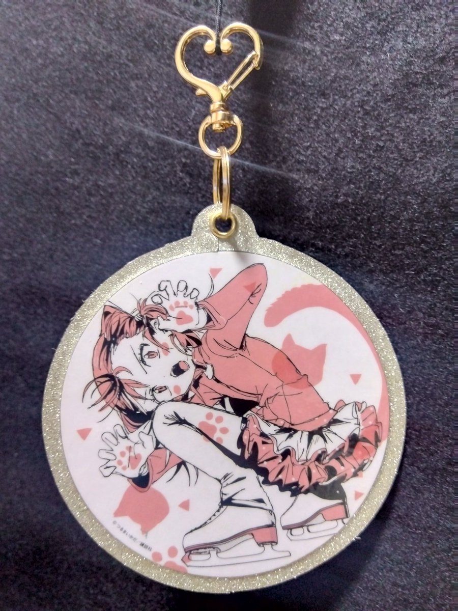 メダリスト 特典 コースター 三家田涼佳 ミケ メダリスト展 コラボ