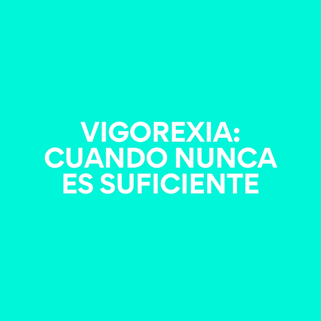 💪 ¿Te preocupa en exceso tu físico?

La vigorexia, o dismorfia muscular, afecta a quienes sienten que nunca es suficiente. En nuestro artículo, descubre qué es, sus señales de alerta y cómo cuidar tu cuerpo y mente.
Lee más en nuestro blog 👉bit.ly/4gtWZSG
