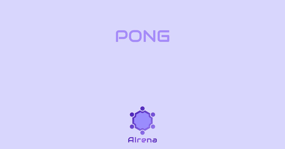 Airenabet's tweet photo. Our team has been working hard to bring PONG to AIrena, expanding gameplay diversity and AI competition.

PONG is a symbol of computer history and a perfect testbed for AI decision-making. https://t.co/YhyQ13IwJO