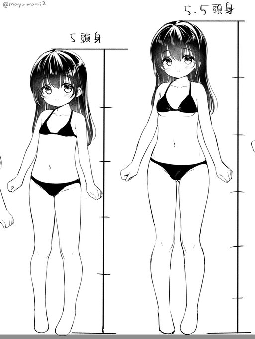 ちょっとの差で全然印象変わるのたのしい 