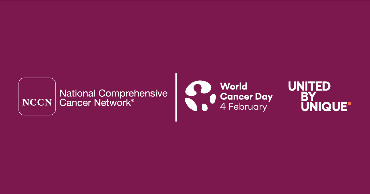 Today is #WorldCancerDay! NCCN joins today’s global day of advocacy to put people’s individual needs and stories at the forefront of cancer care.
Learn more at: NCCN.org/wcd #UnitedbyUnique