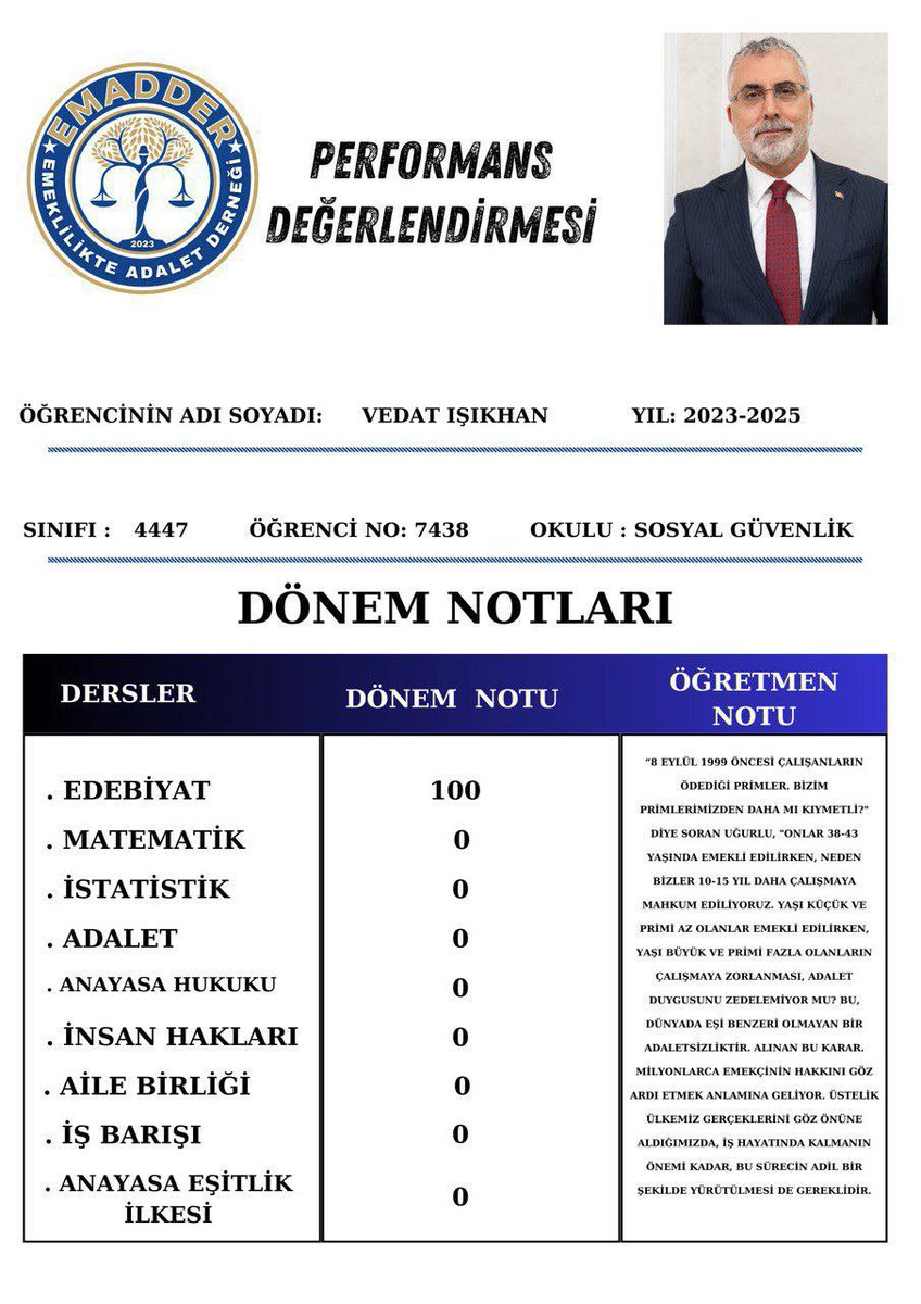 İnsan emeğinin UCUZ, 
ADALET'in çok pahalı olduğu dönemdeyiz. 
#KademeSeçimiBekliyor