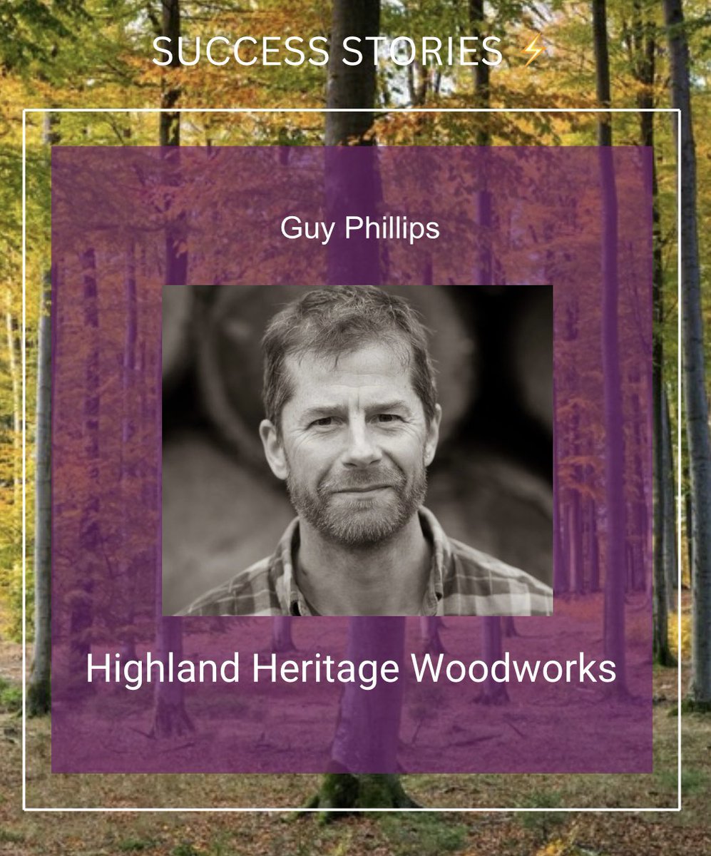 Former Aberdeenshire Oil and Gas Worker Carving Out A New Woodwork Career - P&amp;J Article 28.01.25 

From the North Sea to Sustainable Forestry! 🪵🌲♻️

Highland Heritage Woodworks took part in our RGU 2022 Accelerator Programme 🌱
🍂Click here to read more! pressandjournal.co.uk/fp/business/lo…