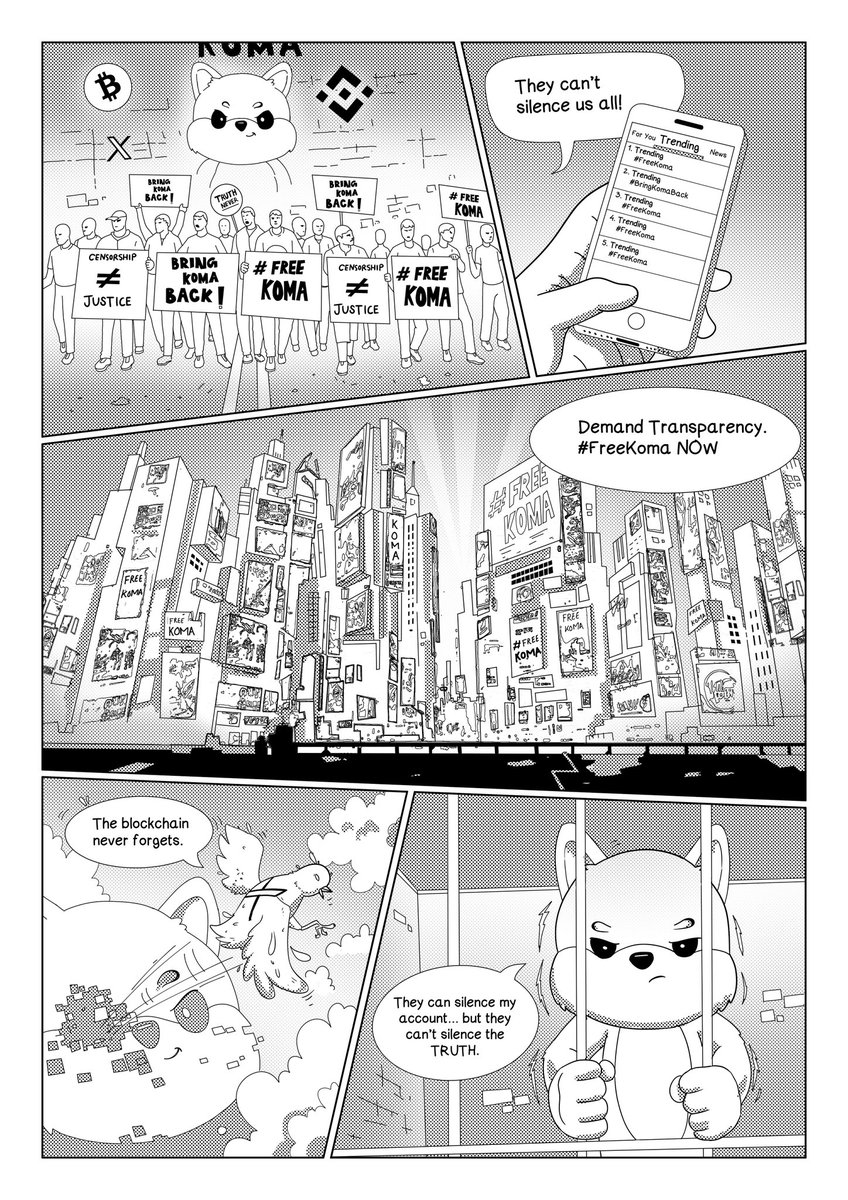Ramsai_18's tweet photo. Here is my comic show casing the moment #FreeKoma 

Lets fight for the justice and bring back our @komabnb 

We want out koma back @elonmusk @X @Support @PawanKalyan @urstrulyMahesh https://t.co/Acn312NdEw