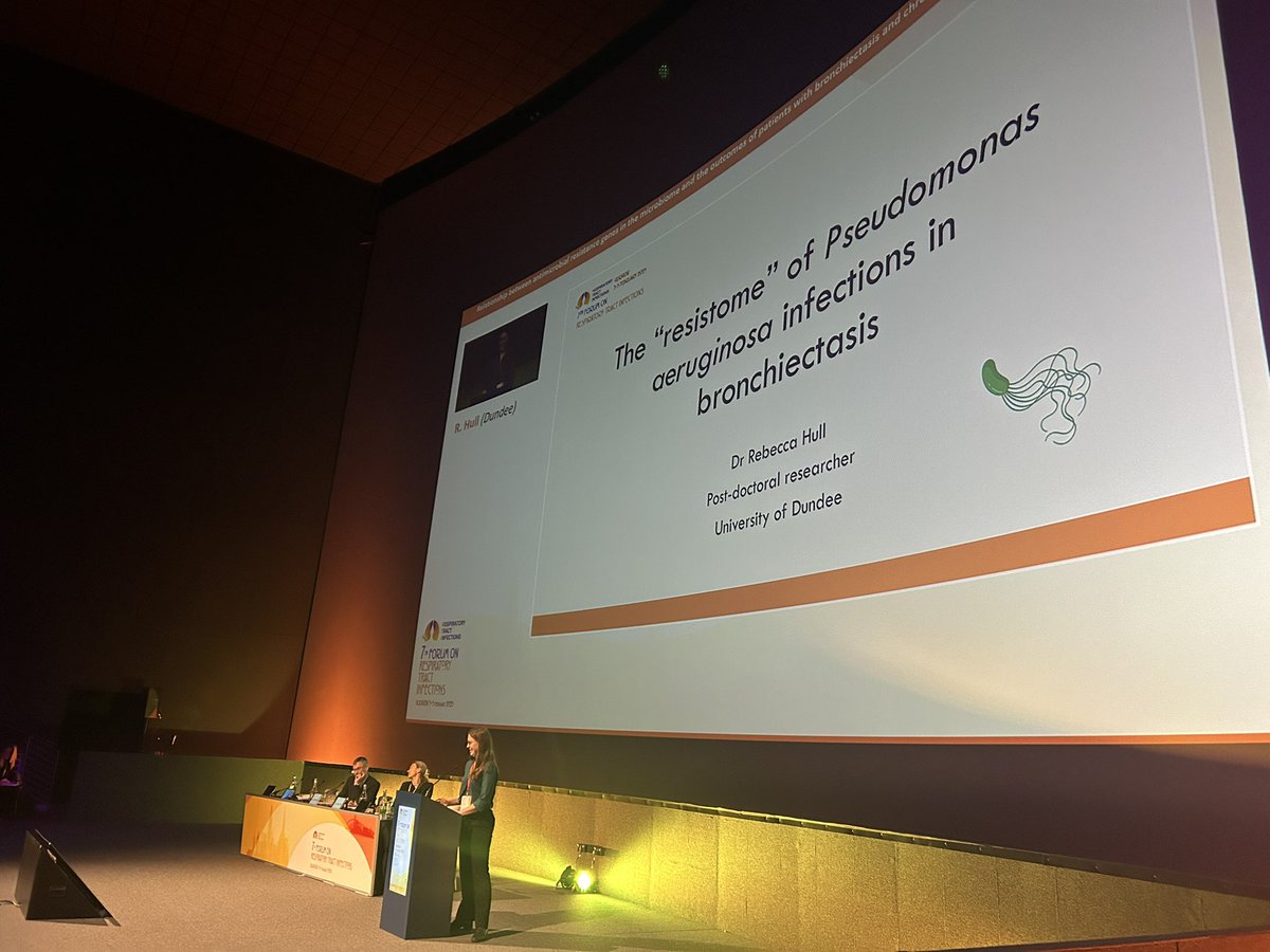 Dr. Kateryna Viligorska (@viligorska) on Twitter photo Brilliant <a href="/beccahull_/">Rebecca Hull</a> from <a href="/ProfJDChalmers/">James D Chalmers</a> lab with an important topic of resistant bacteria infection in bronchiectasis! <a href="/Lena_Group4Resp/">Lena Group Respiratory Hub π«</a> #RTI2025 Brilliant <a href="/beccahull_/">Rebecca Hull</a> from <a href="/ProfJDChalmers/">James D Chalmers</a> lab with an important topic of resistant bacteria infection in bronchiectasis! <a href="/Lena_Group4Resp/">Lena Group Respiratory Hub π«</a> #RTI2025