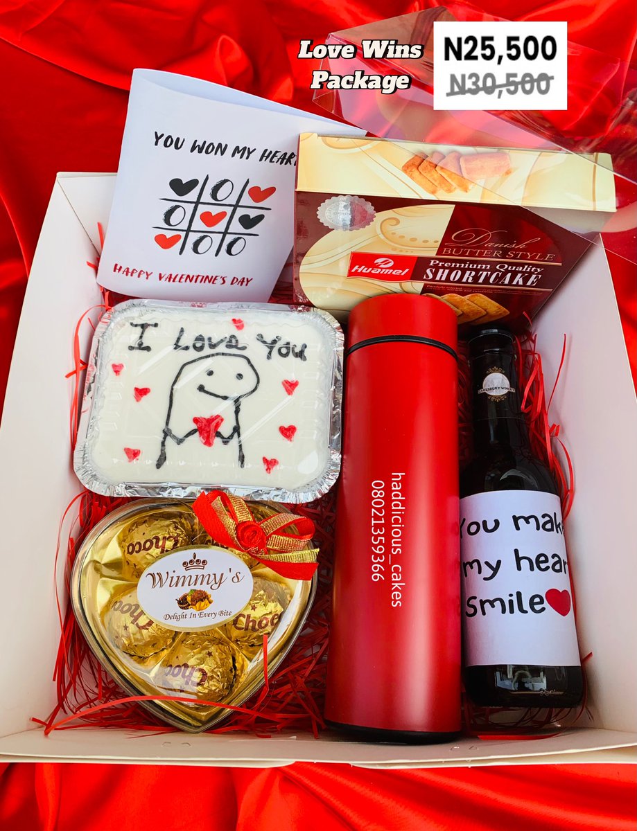 haddiciouscakes's tweet photo. Get 20% off our valentine’s gift packages. Offer ends on 9th of Feb. Hurry and order now.

#ValentinesDayGifts #valentinegiftsinlagos #valentine2025 #valentinegiftsforher #valentinegiftsforhim #valentinegiftsinunilag #valentinegiftinyaba #haddiciouscakes https://t.co/F4zfKyy6h2