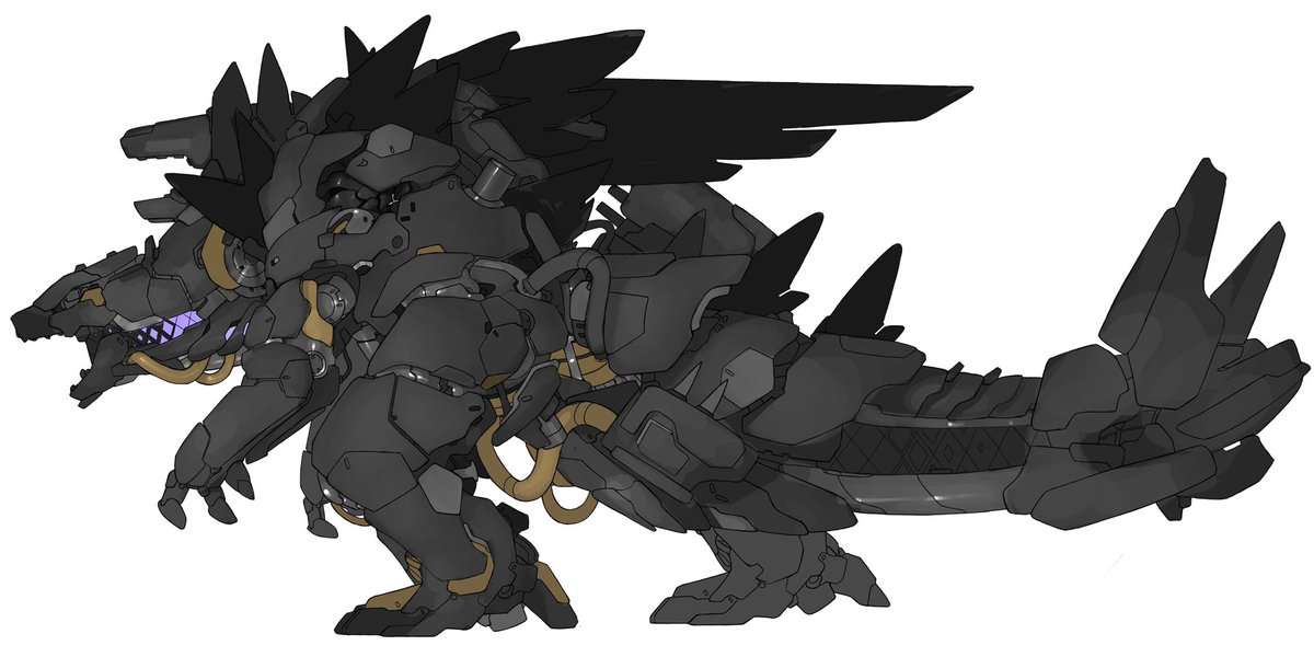 Xezeno1's tweet photo. Mecha Godzilla wip https://t.co/tSX9Ntci0x