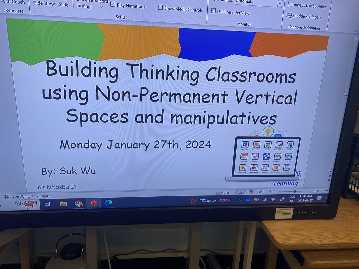 SukWu1's tweet photo. Amazing Math PD happening where teachers engaged in how to leverage NPVS in Math teaching and learning✖️➗➕➖🧮 @LC2_TDSB @MuirheadPS @JamesX_Li https://t.co/GXPyBo5Agw