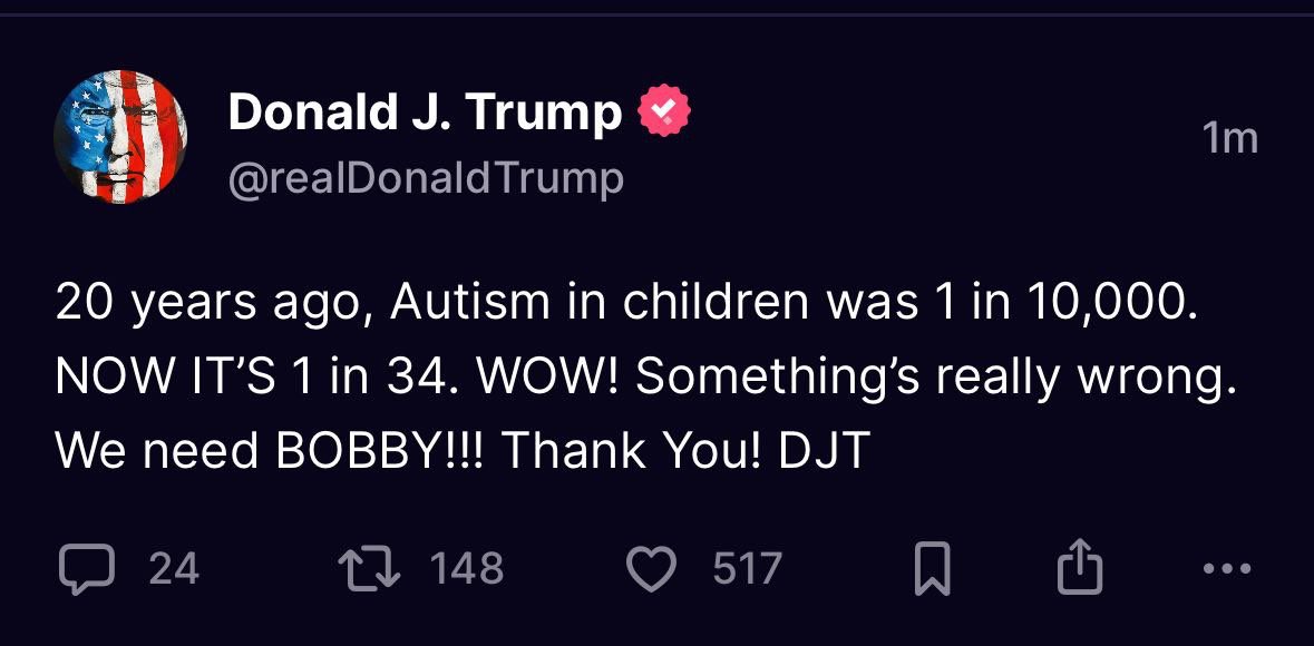 Trump issues a new statement in support of RFK Jr. as his confirmation heads to a committee vote today.