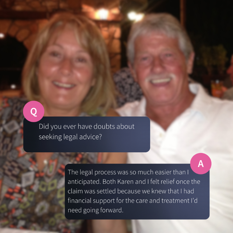 irwinmitchell's tweet photo. “Your world can shrink after a diagnosis of #Mesothelioma.” Our client, Terry, was diagnosed with the life-limiting illness in February 2019. In our latest #Imagine magazine, he tells us about his journey and why he is grateful for the legal support he received. #WorldCancerDay