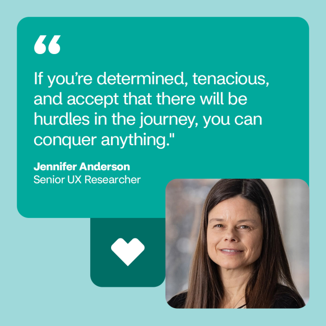 angelapalmier's tweet photo. Celebrating an inspiring career pivot from dietitian to UX researcher #TeamCVS https://t.co/xQZxSVF4N2