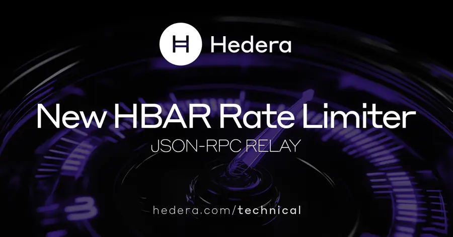 hedera's tweet photo. Operators of the Hedera JSON-RPC Relay face new challenges, particularly in managing the costs associated with unpredictable user activity. 

Introducing Tiered HBAR Rate Limiter—a powerful tool that enables operators to categorize users into different spending tiers, ensuring predictable and sustainable cost management.

Read more ➡️ https://t.co/YvoJebjSZG