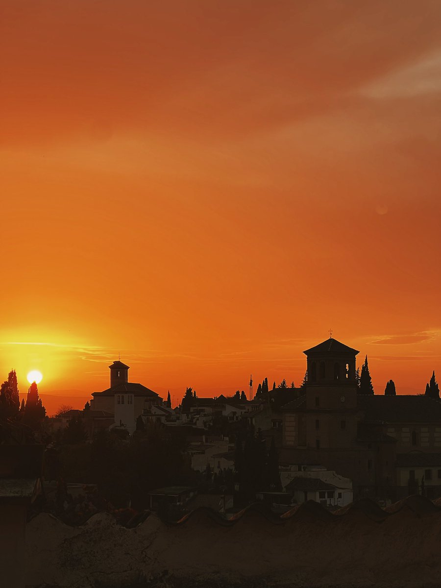 el sol bajito de Granada