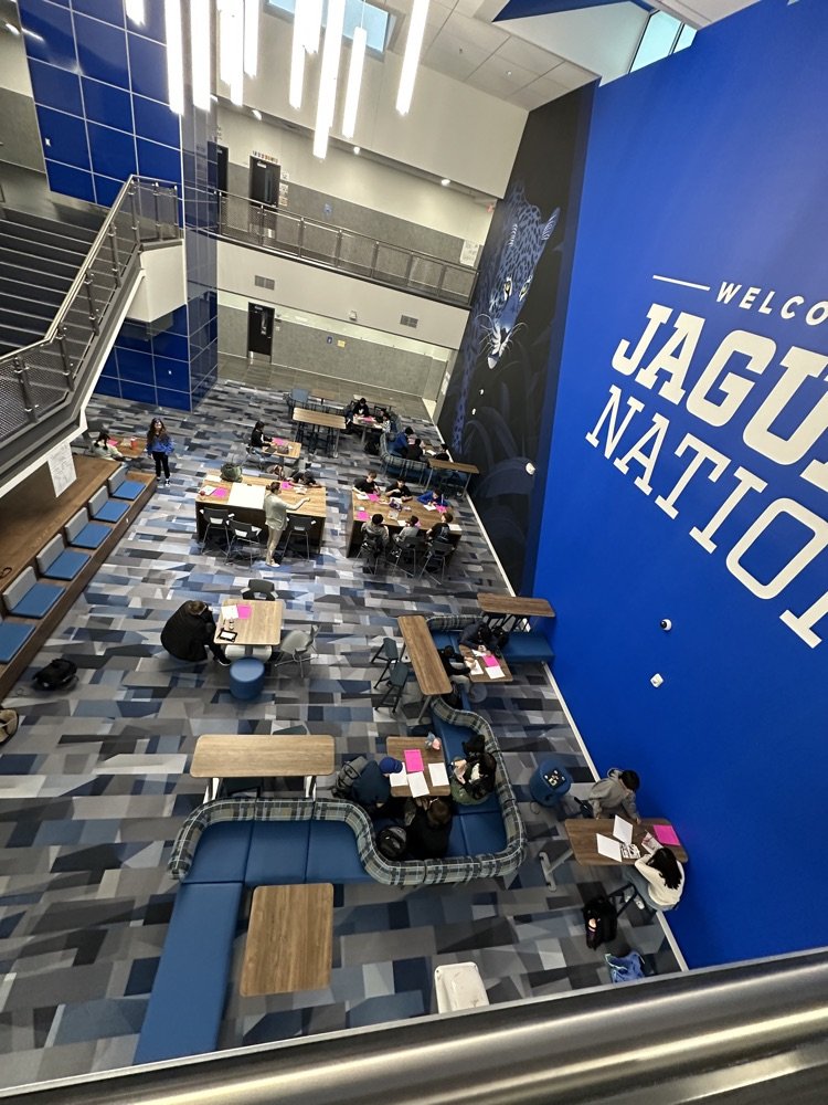 Prosper_JonesMS's tweet image. Collaboration in action! Our collaborative spaces at Jones Middle School are buzzing with energy today as students and staff engage in meaningful discussions, teamwork, and innovative learning. #GoJags #InnovativeLearning #ProsperProud