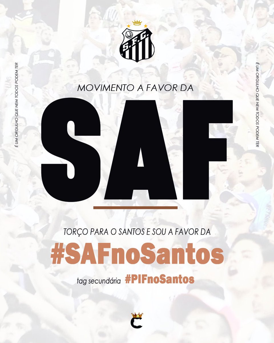 ComandoSantista's tweet photo. Se há uma proposta na mesa ou não, eu não sei. Seria hipócrita e mentiroso afirmar que existe. Mas é inevitável reconhecer que a marca do Santos é global, e é impensável acreditar que nenhuma empresa séria e profissional tenha procurado o clube para discutir a transformação em SAF.

Pelo que dizem, uma das condições para o retorno de Neymar seria justamente a criação de uma SAF. As notícias que ligam Santos e Neymar têm uma forte conexão com esse modelo de gestão, e há rumores de que Neymar Pai estaria à frente das negociações.

Haveria um acordo envolvendo Santos + Neymar Pai + PIF? Ou seria apenas Santos + Neymar Pai? Não sabemos.

O que sei é que jamais deixarei de defender um Santos profissional, bem administrado e livre de dirigentes omissos e gestões irresponsáveis. Continuarei apoiando a transformação do clube em uma SAF, desde que seja com seriedade e profissionalismo. 

Não vou baixar a guarda.

#SAFnoSantos