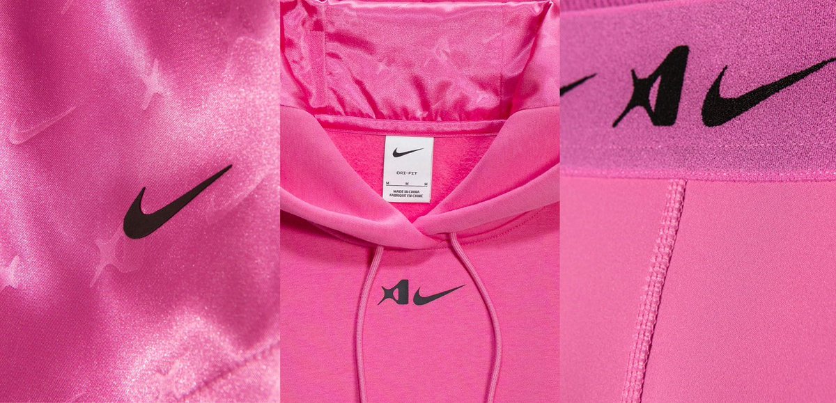 some1sbbdoll's tweet photo. Yall don't understand how HUGE it is for black girls that A'ja made a satin lined hoodie. A really did her big o'ne with this collection 🙌🏾 https://t.co/SgoDnJkvdd