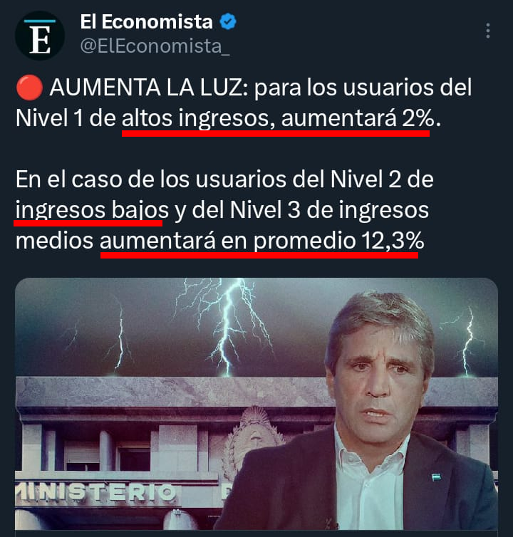 ArrepentidosLLA's tweet photo. Vamos a ver cómo es
El reino del revés

Si con esto no te das cuenta quién es la casta, sos tan boludo que no tenés reparo https://t.co/WhyoRvT3mk