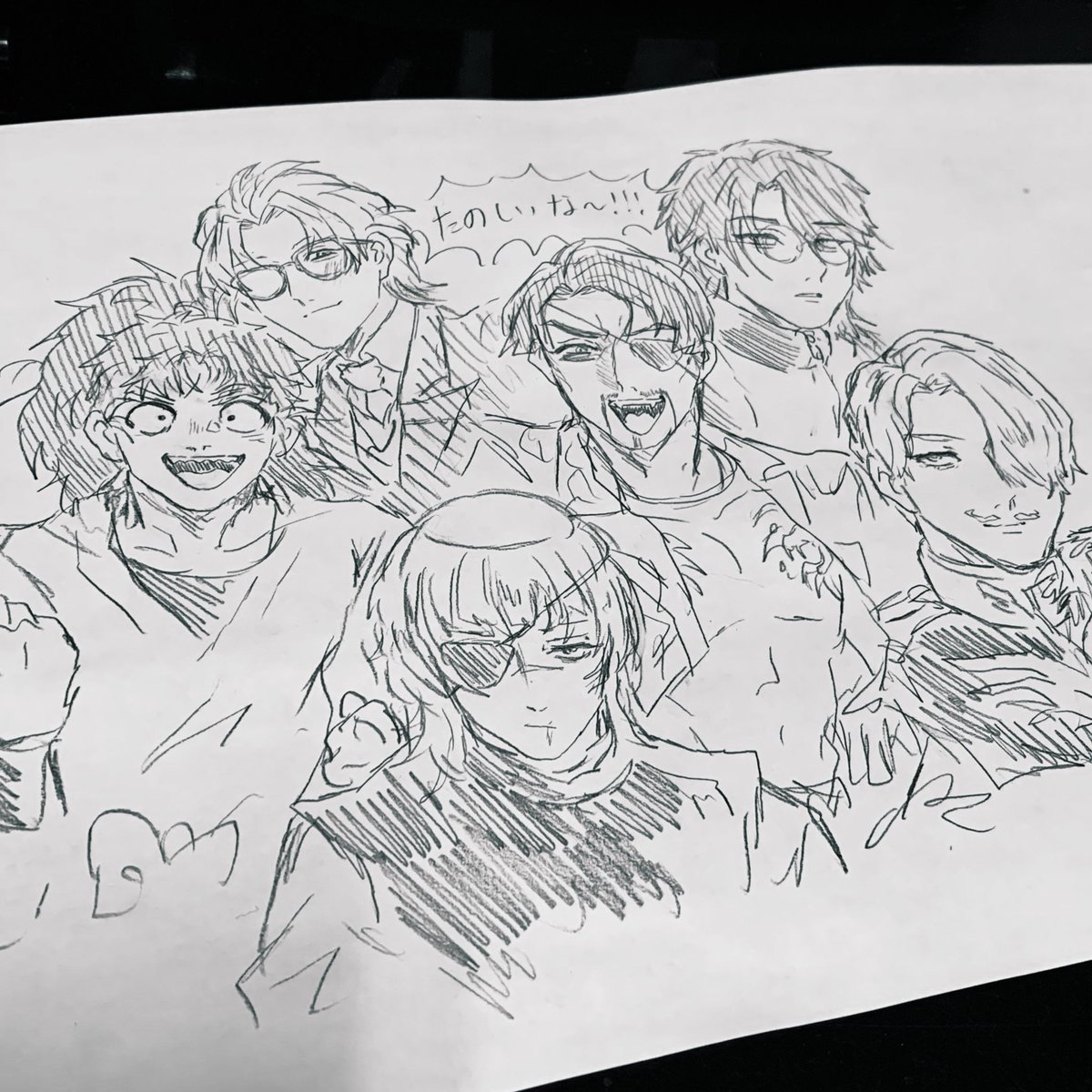 ただただ顔面描きたくて!! 