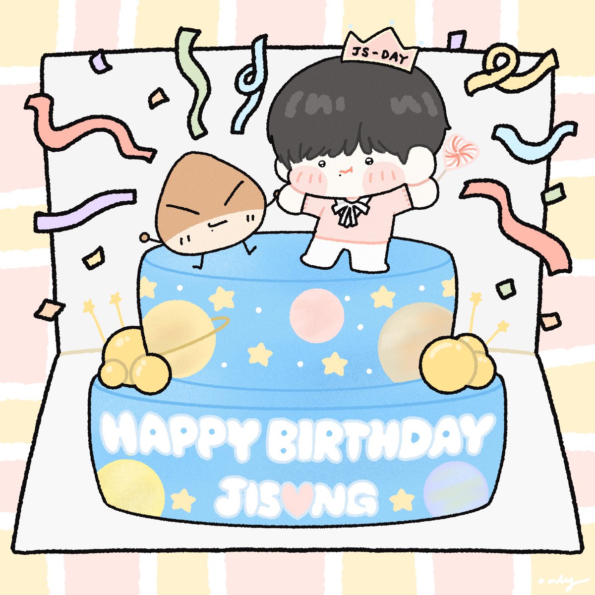 널 만난게 내 제일 큰 행운이고 행복이야.ᐟ 
생일 정말 많이 축하해💗

#우리의_띵_지성아_생일축하해
#23StarsForJisung
