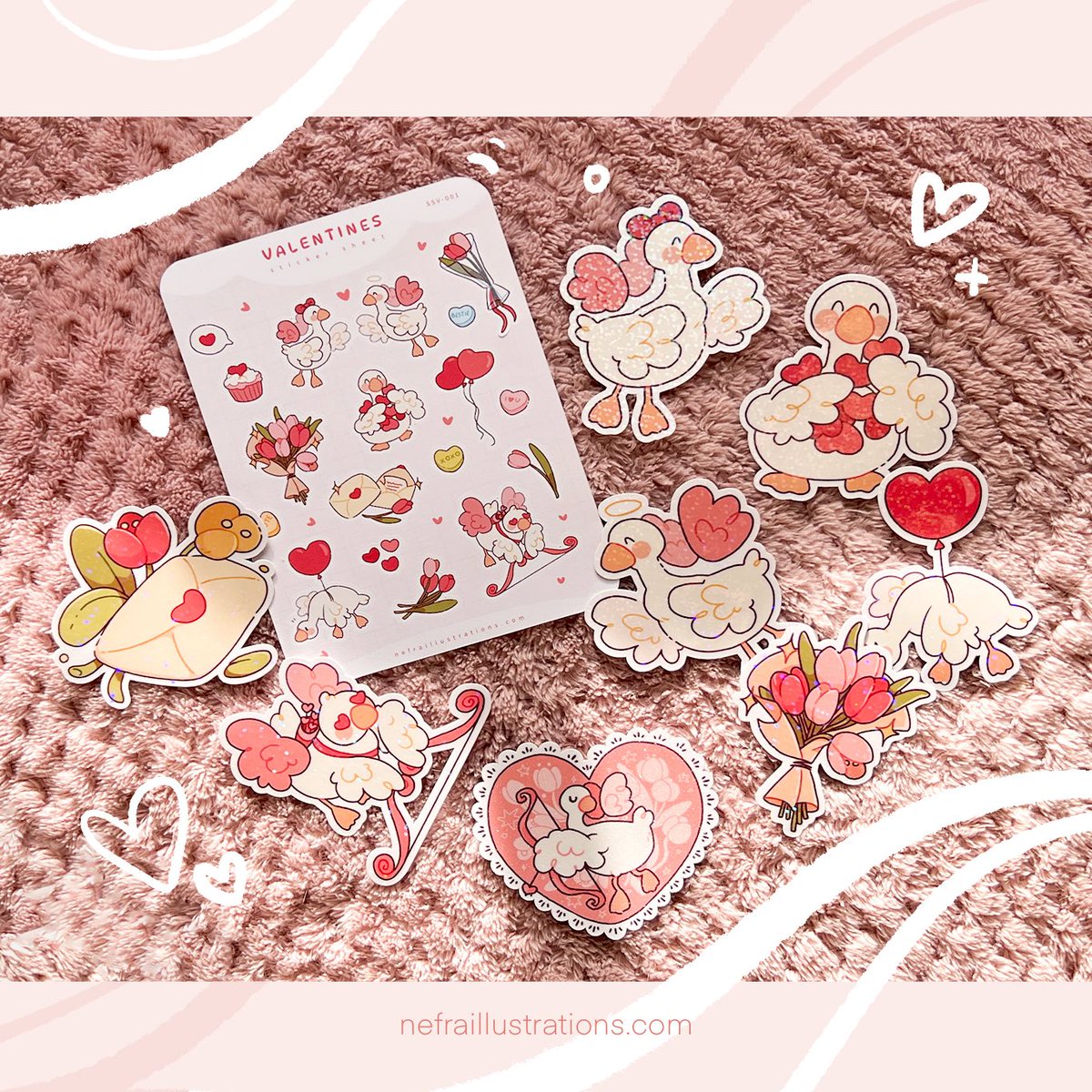 Not me forgetting about existence of this place 🫠 I launched a mini shop update with cute geese 🪿🌷(link in bio)

#SmallBusiness #stickers #goose